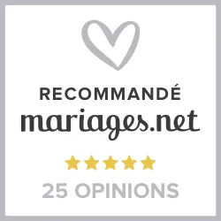 Badge de recommandation de Mariages.net