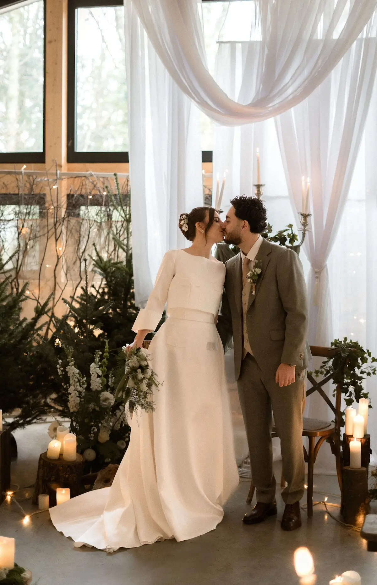 Shooting hivernal au Domaine du Hirtz